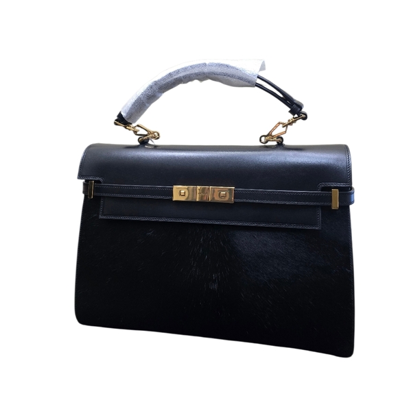 YSL Pony Hair Manhattan Bag - Picture 5 of 14